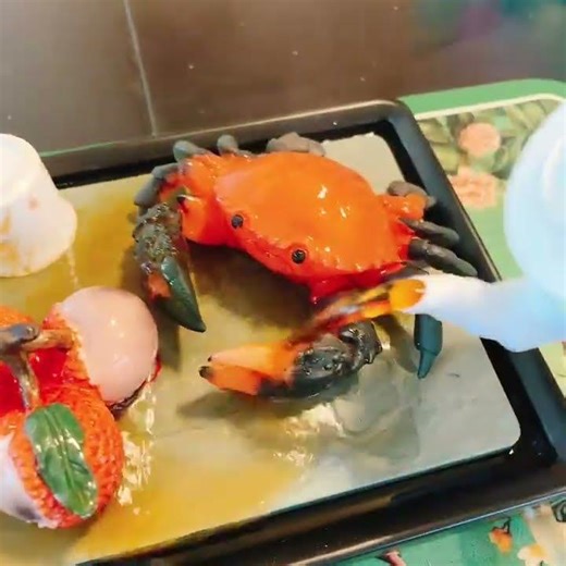 Color Changeable Crab Tea Pet