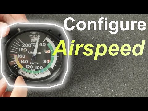 Configure the Airspeed Indicator | C172 #34