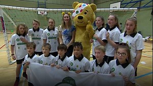 BBC Children in Need is here!! Olympian Amy Williams launched the school fundraising campaign today. Want to get involved? Here's how: http://bit.ly/2zlOg0I | BBC Bristol