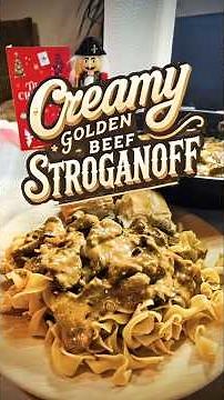 The BEST Creamy Beef & Noodles You’ll Ever Make (Ultimate Comfort Skillet!) #shorts