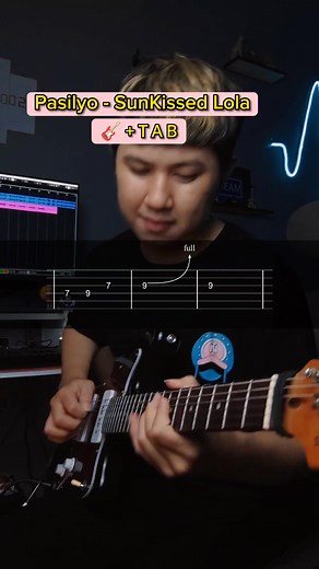 Sunkissed Lola Guitar Tutorial | Pasilyo Electric Guitar Solo