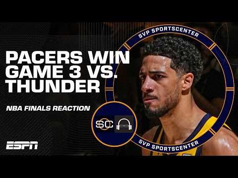 NBA Finals Game 3 FULL REACTION 🍿 The Pacers brought the pressure to SGA | SC with SVP