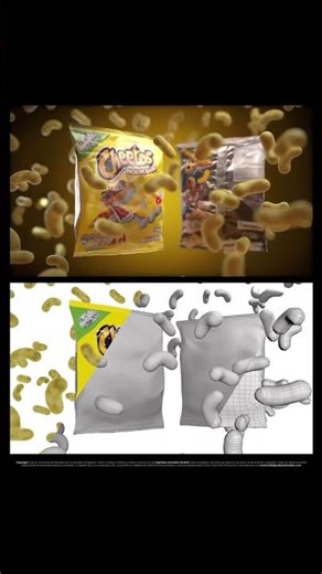 Cheetos Demo Product Animation #3danimation #bts