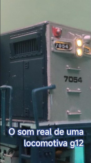 o verdadeiro som do motor da g12 7054 rumo! #emdg12 #7054 #rumo #train #locomotiva #railway #g12