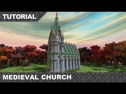 Minecraft Medieval Church Tutorial & Download
