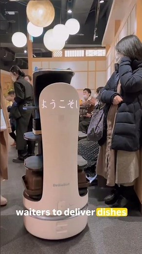 Inside Japan’s Futuristic Robot Waiters