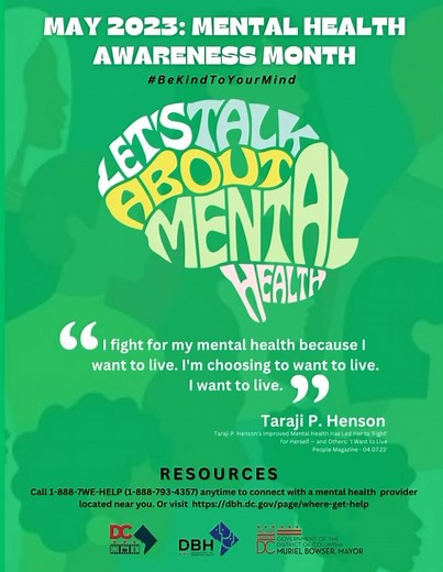 May is Mental Health Awareness Month, a time to raise awareness about...