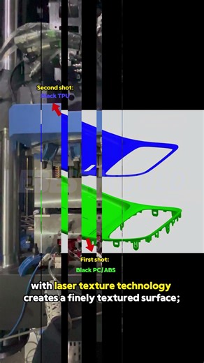 2K Mold for Auto Wireless Panel - Laser Texture &amp; Dual-material https://www.ebest-mould.com/