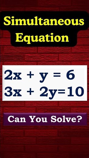 Simultaneous Linear Equations | IGCSE & Grade 9–10 Algebra | Part-6