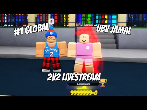 2v2 with UBV Jamal (Roblox Basketball Legends)
