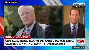 38K views · 1K reactions | Former White House chief of staff Mark Meadows has reached a deal to cooperate with the House select committee investigating the January 6 riot. | CNN | Facebook
