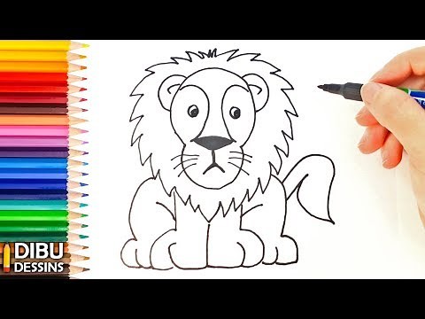 Comment dessiner un Lion étape par étape