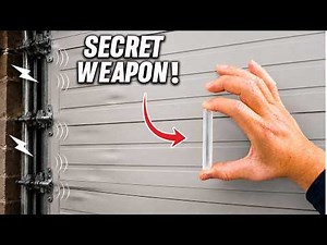 STOP Noisy, Rattling And Squeaking Garage Doors INSTANTLY! DIY