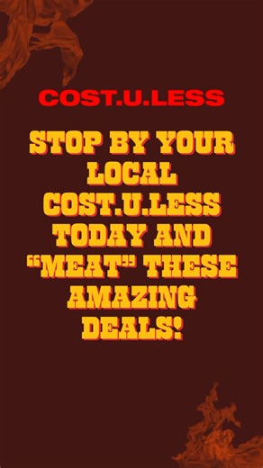 🥩 Fresh Meat Drop! 🥩 Freshly stocked meat products are here! Quality cuts at great prices—shop at your local Cost.U.Less today while supplies last🔥⏳ Prices are in effect from December 26th, 2025 to January 7th, 2026!⏰ #costuless #guam #buybulkandsave #freshdrop #meat #savings #deals | Cost.U.Less Guam