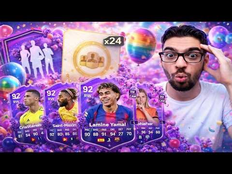 24x 1 of 3 89+ FUT Birthday Team 1 Player Picks!