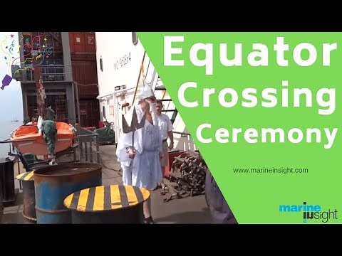 Equator Line Crossing Ceremony #equatorcrossing #linecrossing