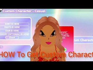 How To Get Custom Character - Angelix Club/Roblox