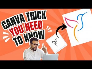 How to Change Outline Image Colors in Canva | Easy Tutorial