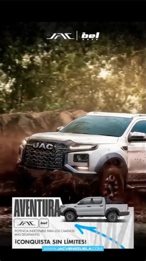 JAC Motors Venezuela on Instagram: "LA JAC AVENTURA 4X4 ¡Conquista sin límites ! ✅ Motor Turbo 2.0L | 231 HP ✅ Transmisión automática de 8 velocidades ✅ Eficiencia de hasta 13 km/L Potencia que se siente, confort que te acompaña y libertad para llegar donde quieras. Prepárate para conquistar cualquier camino. #JACMotors #Aventura4x4 #TodoTerreno #JACVenezuela #ViajaConJAC #FuerzaYEstilo #CarroNuevo #venezuela #viral"