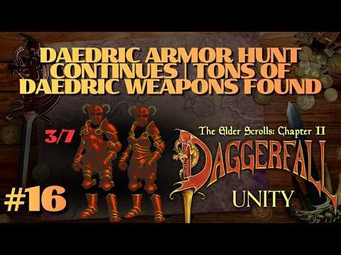 Daggerfall Unity – Daedric Gear Grind | Weapons Everywhere, Armor Still Missing