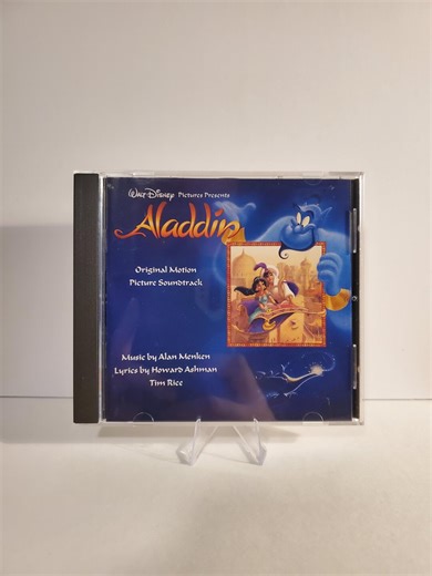 1992 Disney's Aladdin Motion Picture Soundtrack CD - Etsy