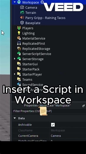 🔊 How to make Background Music in Roblox Studio!🔊#roblox #coding #shorts #viral #trending #turorial