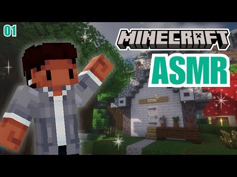 [ASMR Minecraft] Cozy Survival Let's Play! 💤 Whispering + Mouse Clicks 🌙