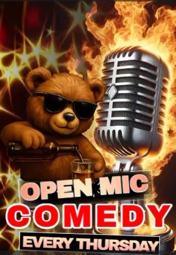 Thursday is Comedy Night at Fuzzy's Place! Come out at Laugh, Enjoy the Vibe and Enjoy Fuzz-tastic atmosphere! 145 N Lewis, Tulsa, OK | Fuzzy's Place | Facebook