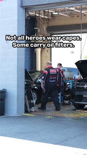 Our Heroes Carry Oil Filters | Grease Monkey Phoenix