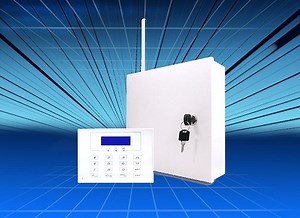 [Hot Item] Metal Case Dual Network GSM PSTN Alarm System with LCD Keypad (ES-816LCD)