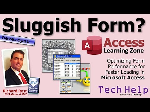 Sluggish Form? Optimizing Form Performance for Faster Loading in Microsoft Access