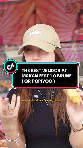 Orang Brunei! Nak cari popiaa yang sedap & Berbaloi. Korang kena try popia dekat Qr Popiyoo ni. Sedap sangat! #superreviewmedia #makanfest1.0 #makanfeststadiumbrunei #foodie #fypシ゚viral