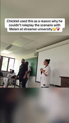 Chicklet Being Cute With Maleni At Streamer University