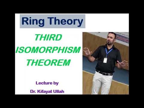 Ring Theory | Third Isomorphism Theorem (With Complete Proof)