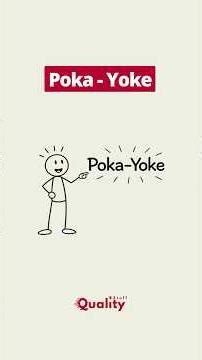 Poka-Yoke Explained in 40 Seconds #PokaYoke #MistakeProofing #QualityEngineering