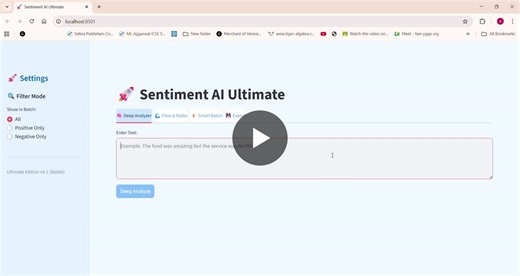 #pinnaclelabs #internship #python #datascience #nlp #streamlit #sentimentanalysis #machinelearning #coding | Rajdeep Moulik