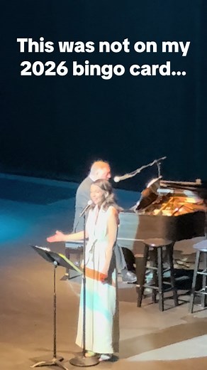 Sutton Foster singing It’s Raining Tacos #rainingtacos #theatre #suttonfoster #boston #emerson