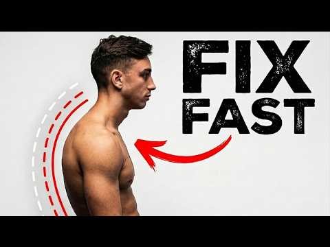 Fix Your Rounded Shoulders FAST (10 Min Follow Along)