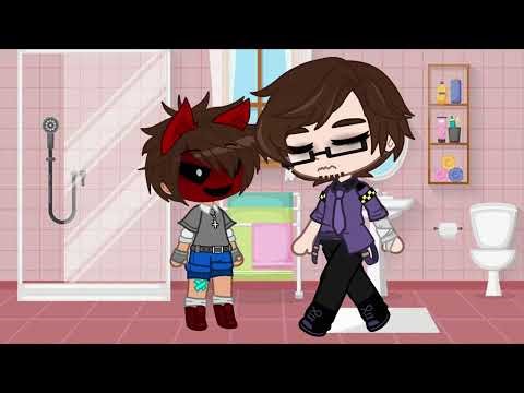 Rough day at school... || FNAF || William Afton & Michael Afton || Angst || bonding || Gacha Club