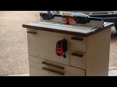 How To Make a Router Table | Rockler Pro Lift | Feat. NewAir Portable AC