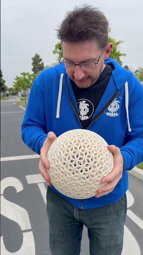 3D Printed Basketball BOUNCES!