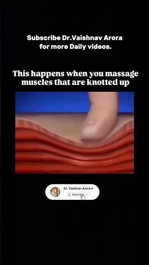 What Happens Inside Your Muscles During a Massage? 💆‍♂️🩸 #Massage #viralshorts #Shorts