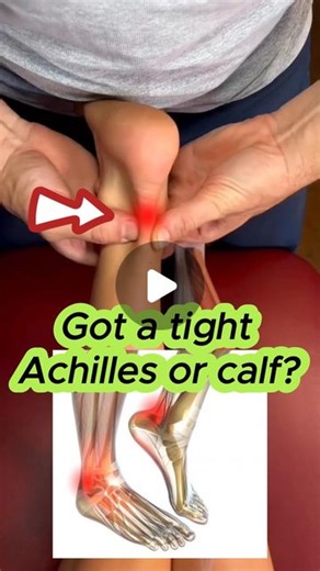 Health 🌿 | Wellness 🌟 | Remedies ☘️ on Instagram: "🌟 Treat yourself to a soothing Achilles and calf massage with a partner! 🌟Start by focusing on the Achilles tendon—gently strum it back and forth, then use double thumbs to massage downward along the calf. Don't forget the popliteus muscle! As you work back up, ensure the foot is positioned above the crotch to maintain tension. Then, use both palms to squeegee the calf muscle for added relief. If you encounter a tight spot, apply a little ex