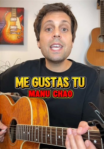 Me Gustas Tu - guitar tutorial - Manu Chao #guitar #spanish #tutorial #easyguitar #guitarlesson
