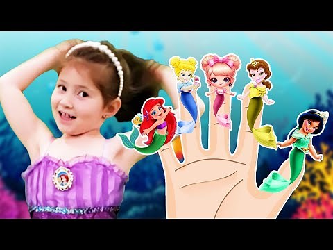Baby Barbie and Disney Princess Shark | Disney | Nursery Rhymes | DoReMi Kids Songs