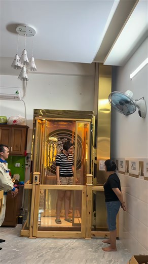 ELEVATOR HOMELIFT MINI PANORAMIC 350KG FAMILY | Joyce Huyền Anh