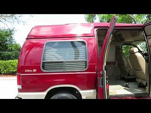 2004 Ford E250 High Top Conversion Van Handicap Wheelchair Van For sale 33K Original Miles