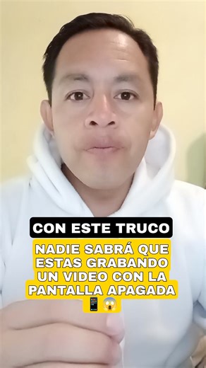 1M views · 12K reactions | COMO GRABAR UN VIDEO CON LA PANTALLA APAGADA DE TU CELULAR  #trucos #Tips #tricks #hacks #celular #trucosparacelular #android #androidhacks #androidtips #tecnologia #technology #techno #tutoriales | Jancarloodc | Facebook