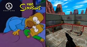 Recrean episodios de los Simpsons con sonidos de Half-Life [VIDEO]