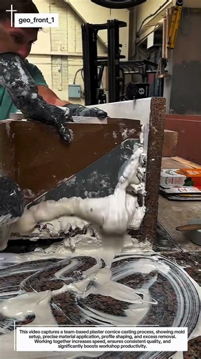 High-Speed Plaster Cornice Casting | Skilled Team, Perfect Architectural Details